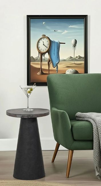 Sunny Designs™ Malibu Weathered Rum Martini Table-2