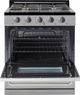 Unique® Appliances Off-Grid 30” Stainless Steel Freestanding Gas Range-2