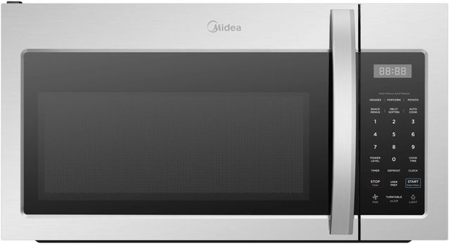 Midea® 1.7 Cu. Ft. Stainless Steel Over The Range Microwave-0