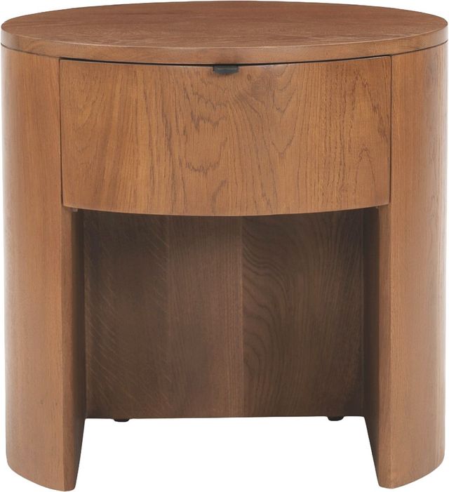 Moe's Home Collection Theo Brown 1-Drawer Nightstand-2