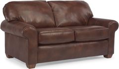 Flexsteel® Thornton Brown Loveseat