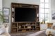 aspenhome® Mackenzie Sandy Brown 97" Console and Hutch-1