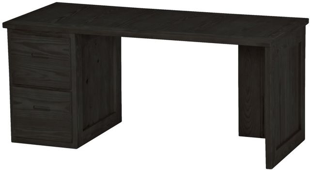Crate Designs™ Furniture Espresso Lacquer Top Desk-0