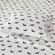 Olliix by True North by Sleep Philosophy Black Dogs Queen Cozy 100% Cotton Flannel Printed Sheet Set-1