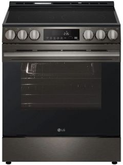 LG 30" Black Stainless Steel Slide In Electric Range