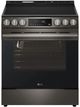 LG 30" Black Stainless Steel Slide-In Electric Range-0