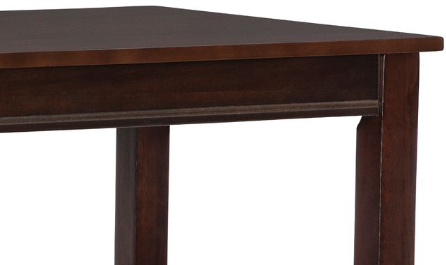 Linon Claridge 3-Piece Brown/Cognac Bar Table Set-2