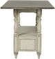 Liberty Furniture Magnolia Manor 5-Piece Antique White/Weathered Bark Gathering Dining Table Set-4
