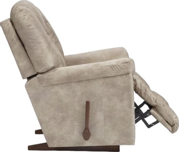 La-Z-Boy® Maverick Stucco Manual Rocking Recliner-4