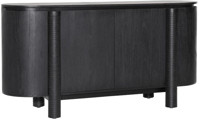 Dovetail Furniture Stefan Black Sideboard-0