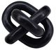 A & B Home Black Decorative Marble Chain Sculpture-0