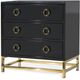 TOV Furniture Majesty Black, Gold Chest-2