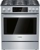 Bosch Benchmark® Series 30" Stainless Steel Slide In Gas Range-0