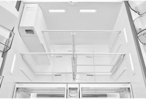 Midea® 36" 29.3 Cu. Ft. Fingerprint Resistant Stainless Steel French Door Refrigerator with Dual Icemakers