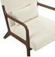Homelegance® Twill Beige/Brown Accent Chair-5