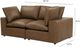 TOV Furniture Cali Brown Modular Loveseat-2