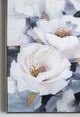 A & B Home Sarah Blue/Ivory/Pink Hand Painting Wall Art-5