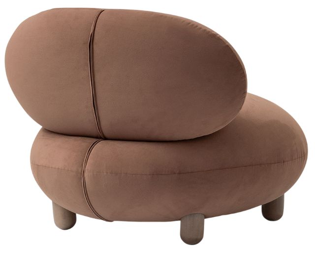Michael Amini® Bristol Point Saddle Brown Accent Chair-3