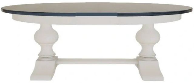 Mavin Customizable 60" x 60" Round Extendable Dining Table with 12" Leaf-2