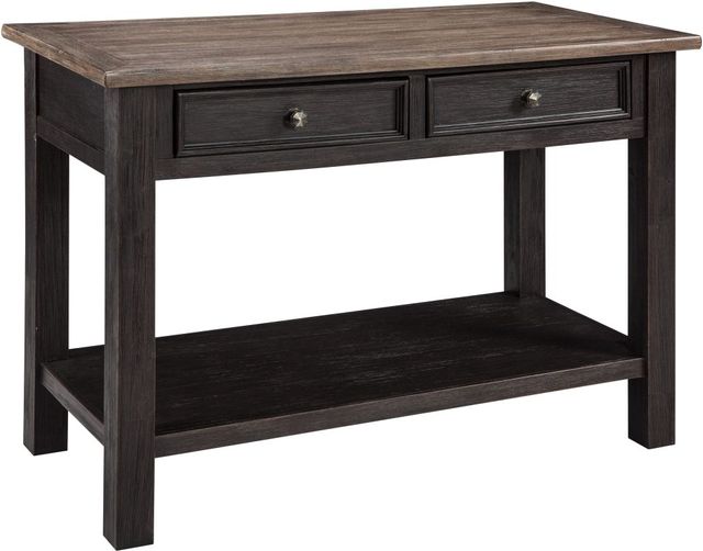 Tyler Creek Sofa Table - Brown/Black