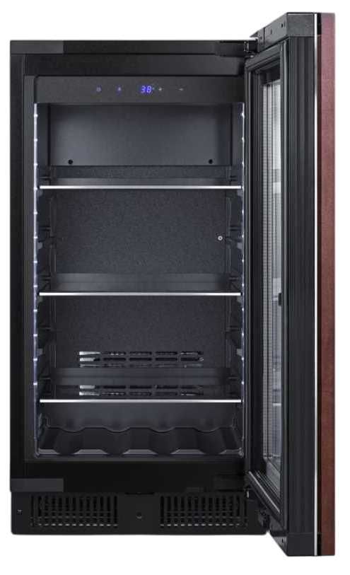 Summit® 18" Classic Collection 2.9 Cu. Ft. Panel Ready Built-In Beverage Center-3