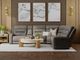 Silverado 6 Piece Leather Sectional-1