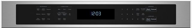 Four à micro-ondes électrique mural de 27 po KitchenAid® - Acier inoxydable-3