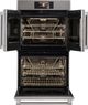 Monogram® Statement 30" Stainless Steel Double Electric Wall Oven with French Doors-1