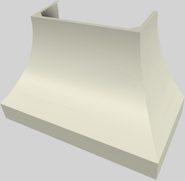 Vent-A-Hood® Designer Series 48" Biscuit Wall Mounted Range Hood-1