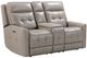 Parker House® Canterbury Pewter Power Console Loveseat-0