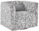 Homelegance® Finnegan Gray Swivel Chair-0