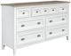 Magnussen Home® Heron Cove Chalk White/Dovetail Gray Dresser and Mirror-1