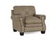 Pilot Pebble Leather Sofa, Chair, and Ottoman -4