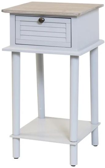 Stylecraft 2-Piece Two Tone Gray Side Table Set-1