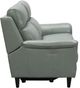 BarcaLounger® Kester Lorenzo Mint Leather Power Reclining Loveseat-3