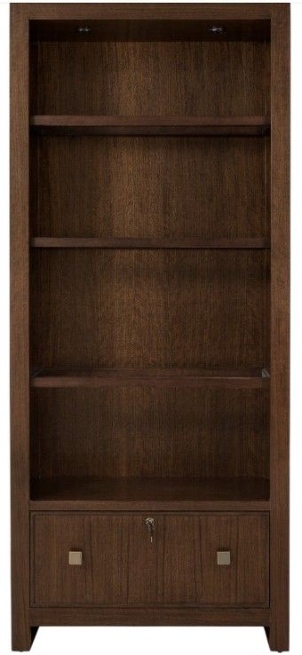 Hooker® Furniture Archives Walnut Bookcase-2