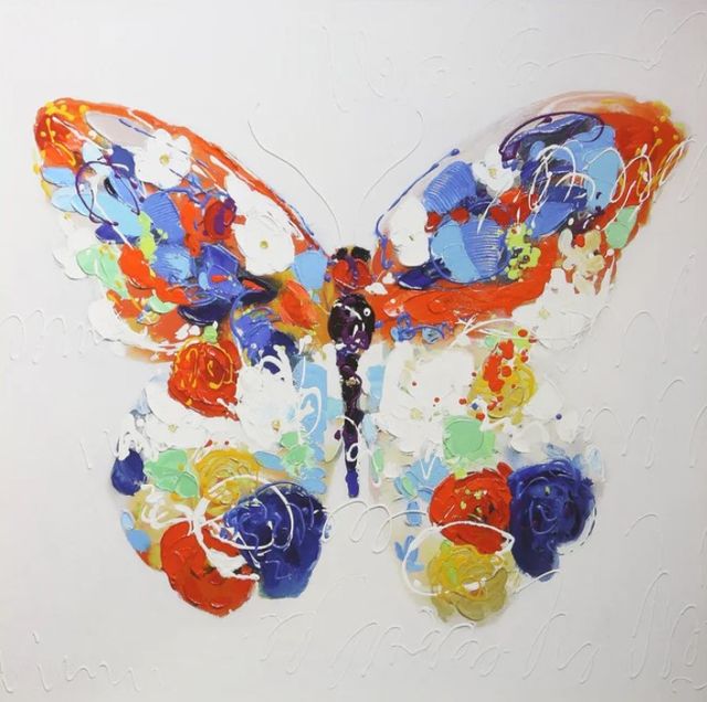 Stylecraft Butterfly IV Wall Art-2