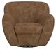 International Furniture Direct Tamesis Orange Swivel Chair-1