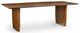 Bassett® Furniture Dresden Sedona Medium Cherry 108" Rectangle Dining Table-0