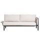 Ratana Diva Beige/Graphite/Snow 3-Seater Right Arm-1