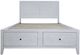 Jofran Inc. Maxton Ivory Full Panel Storage Bed-3