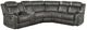 Homelegance® Centeroak 3-Piece Brownish Gray Manual Reclining Sectional-0