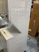 GE® Unitized Spacemaker® 2.3 Cu. Ft. Washer, 4.4 Cu. Ft. Dryer White On White Stack Laundry-4