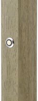Cal® Lighting & Accessories Colmar Metallic Silver Floor Lamp-1