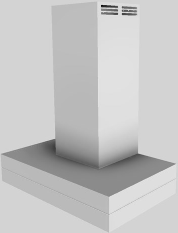 Vent-A-Hood® 30" White Duct Free Wall Mounted Range Hood-3