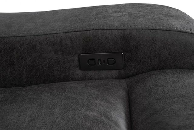 Furniture of America® Demetrius Dark Gray Power Sofa-4