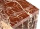 Moe's Home Collection Rosa Rosso Levanto Marble Accent Table-3
