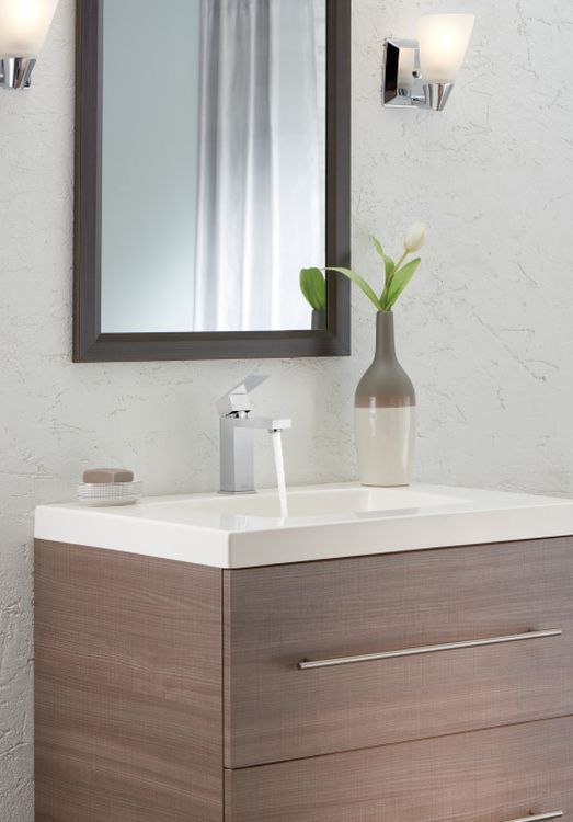 Delta Modern Chrome 9" Single Handle Project-Pack Bathroom Faucet with Drain-2