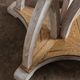 Uttermost® Ranen Golden Mango Side Table with Aged White Base-2