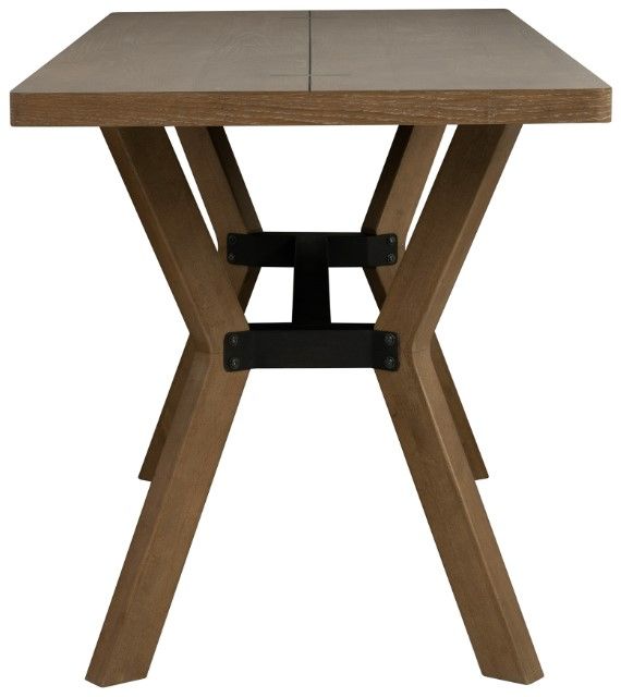 Flexsteel® Millwork Rustic Umber Friendship Table-3